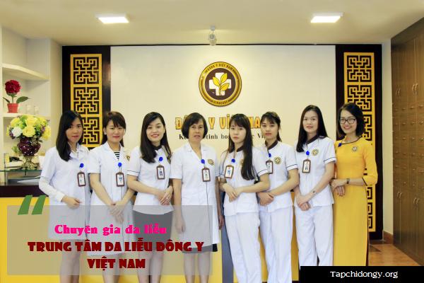 Trung tâm Da liễu Đông y Việt Nam nổi tiếng với đội ngũ bác sĩ giỏi