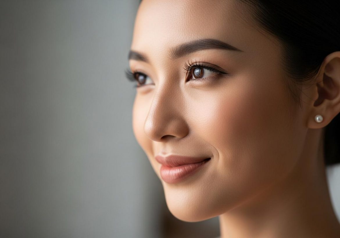 nâng mũi chỉ collagen