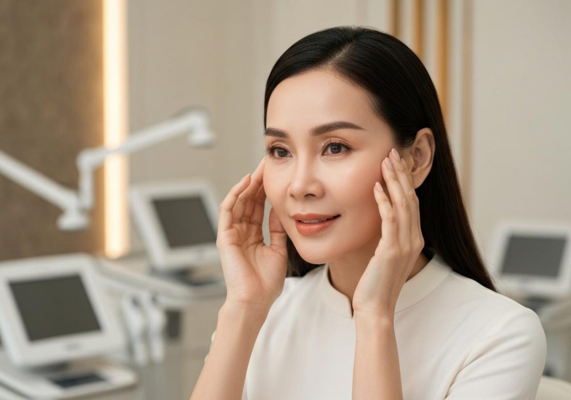 thẩm mỹ xóa nhăn vùng mắt