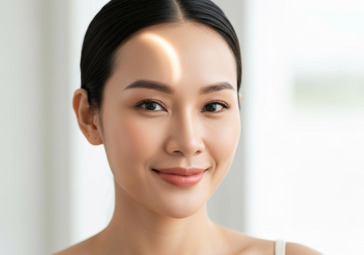 xóa nếp nhăn trán