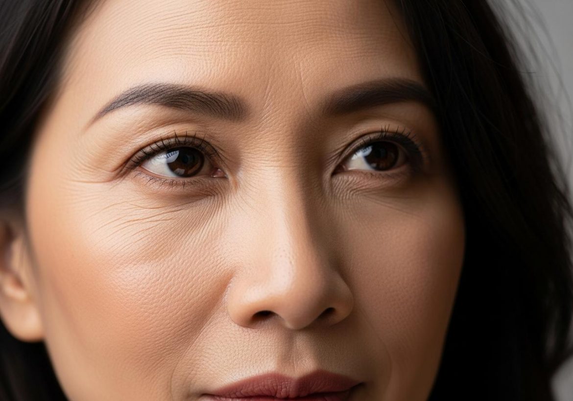 xóa nếp nhăn vùng mắt